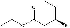 [R,(-)]-3-Bromovaleric acid ethyl ester Struktur