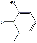 3-Hydroxy-1-methyl-2(1H)-pyridinone Struktur