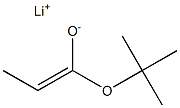 Lithium(E)-1-tert-butoxy-1-propene-1-olate Struktur