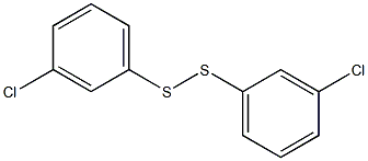 Bis(3-chlorophenyl) persulfide Struktur