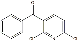 3-Benzoyl-2,6-dichloropyridine Struktur