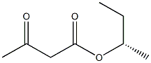 Acetoacetic acid (S)-1-methylpropyl ester Struktur