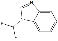 1-(difluoromethyl)-1H-benzo[D]imidazole Struktur