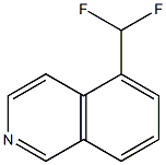 5-(difluoromethyl)isoquinoline Struktur
