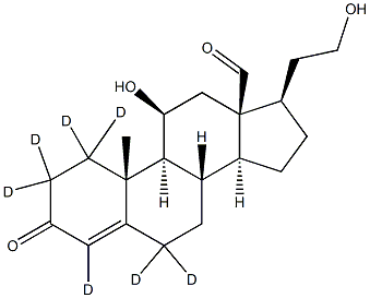 Aldosterone-d7 Struktur