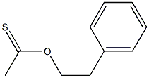 Thioacetic acid-2-phenylethyl ester Struktur