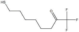 8-mercapto-1,1,1-trifluoro-2-octanone Struktur