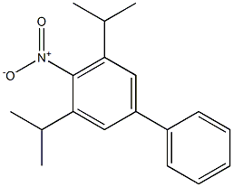 3,5-DIISOPROPYL-4-NITROBIPHENYL Struktur