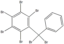 HEPTABROMODIPHENYLMETHANE Struktur