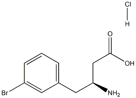 (S)-3-氨基-4-(3-溴苯基)丁酸鹽酸鹽