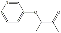 3-(3-pyridinyloxy)-2-butanone Struktur