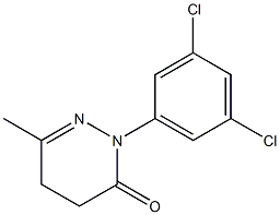 2-(3,5-dichlorophenyl)-6-methyl-2,3,4,5-tetrahydropyridazin-3-one Struktur