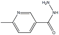 6-methylpyridine-3-carbohydrazide Struktur
