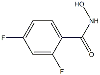 2,4-difluoro-N-hydroxybenzamide Struktur