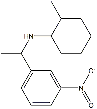 2-methyl-N-[1-(3-nitrophenyl)ethyl]cyclohexan-1-amine Struktur