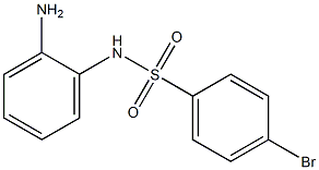 N-(2-aminophenyl)-4-bromobenzenesulfonamide Struktur