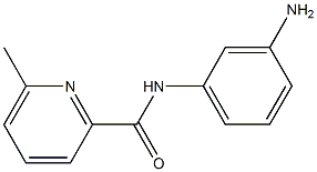 N-(3-aminophenyl)-6-methylpyridine-2-carboxamide Struktur