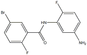 N-(5-amino-2-fluorophenyl)-5-bromo-2-fluorobenzamide
