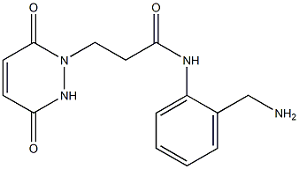 N-[2-(aminomethyl)phenyl]-3-(3,6-dioxo-3,6-dihydropyridazin-1(2H)-yl)propanamide