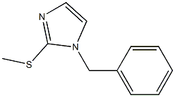 1-Benzyl-2-methylthio-1H-imidazole Struktur