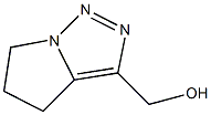 3-(Hydroxymethyl)-5,6-dihydro-4H-pyrrolo[1,2-c][1,2,3]triazole Struktur