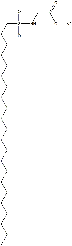 N-Docosylsulfonylglycine potassium salt Struktur