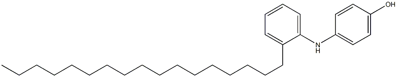 2'-Heptadecyl[iminobisbenzen]-4-ol Struktur