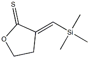 4,5-Dihydro-3-trimethylsilylmethylene-2(3H)-furanthione Structure