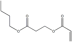 Acrylic acid 2-(butoxycarbonyl)ethyl ester Struktur
