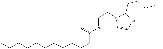 1-(2-Lauroylaminoethyl)-2-pentyl-4-imidazoline Structure
