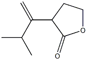 3-(1-Methylene-2-methylpropyl)-4,5-dihydrofuran-2(3H)-one Struktur