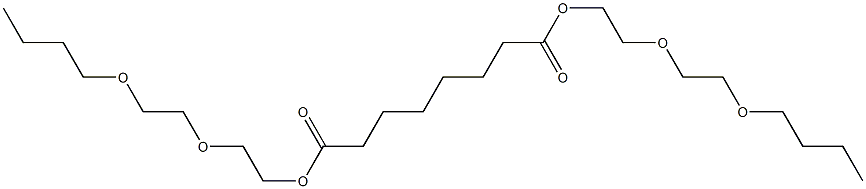 Hexane-1,6-dicarboxylic acid bis[2-(2-butoxyethoxy)ethyl] ester Struktur
