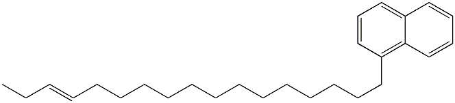 1-(14-Heptadecenyl)naphthalene Struktur