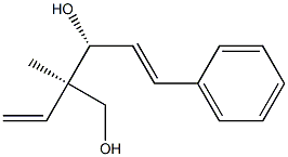 (1R,2R)-1-Styryl-2-methyl-2-vinyl-1,3-propanediol Struktur