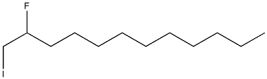 1-Iodo-2-fluorododecane Struktur