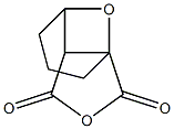 Hexahydro-1,3-epoxyphthalic anhydride Struktur