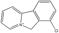 7-Chloro-6H-pyrido[2,1-a]isoindolium Struktur