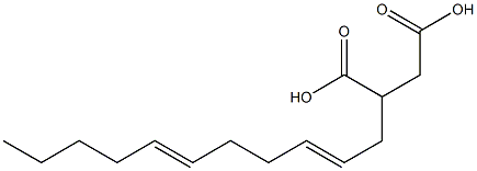 (2,6-Undecadienyl)succinic acid|