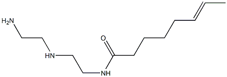 N-[2-[(2-Aminoethyl)amino]ethyl]-6-octenamide Struktur
