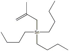 2-Methylallyltributyltin(IV) Struktur
