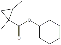 Propylene cyclohexyl propionate Struktur