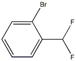 1-BROMO-2-(DIFLUOROMETHYL)BENZENE Struktur