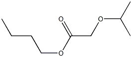 Butyl isopropoxyacetate Struktur