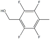 2,3,5,6-tetrafluoro-4-methyl-Benzenemethanol Struktur