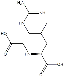 N(G)-monomethylarginine acetate Struktur