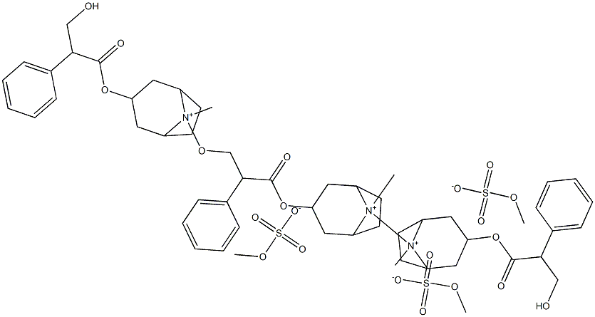 TematropiumMetilsulfate Struktur