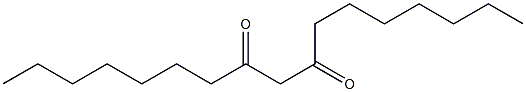 N-HEPTADECANE-8,10-DIONE Struktur