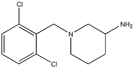 1-(2,6-dichlorobenzyl)piperidin-3-amine Struktur
