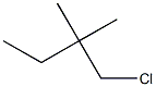 1-chloro-2,2-dimethylbutane Struktur
