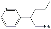 2-PYRIDIN-3-YLPENTAN-1-AMINE Struktur